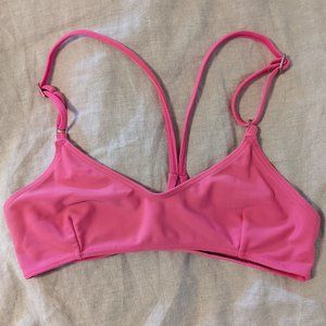 Pakaloha Bikini Top - Kahana Top in Hot Pink, S